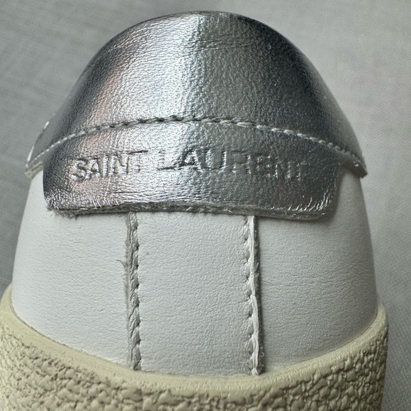 YSL court classic SL/06 Embroidered Sneakers - Picture 2 of 6